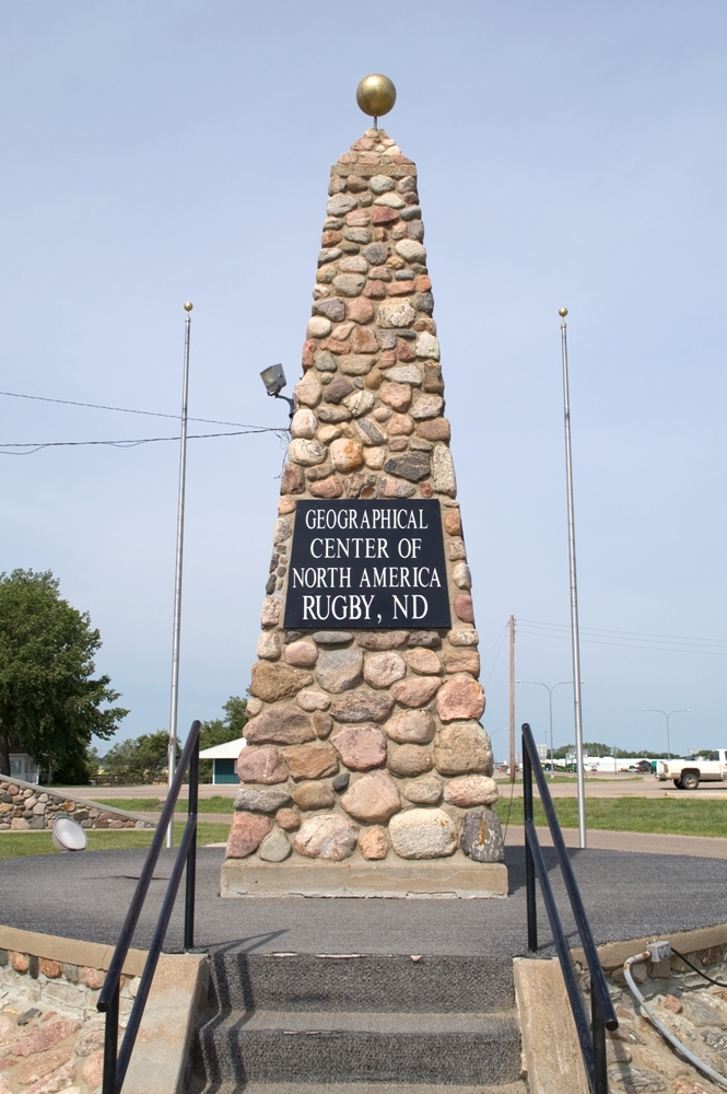 North American Geographical Center – Rugby (or Robinson?), North Dakota