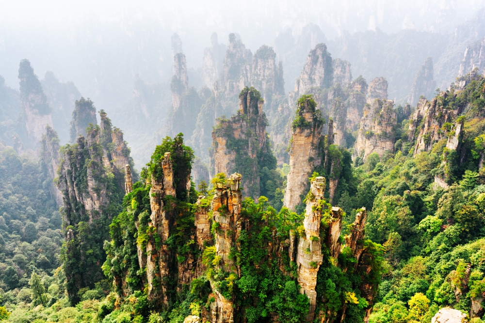 Tianzi Mountain – Shentang Valley, China