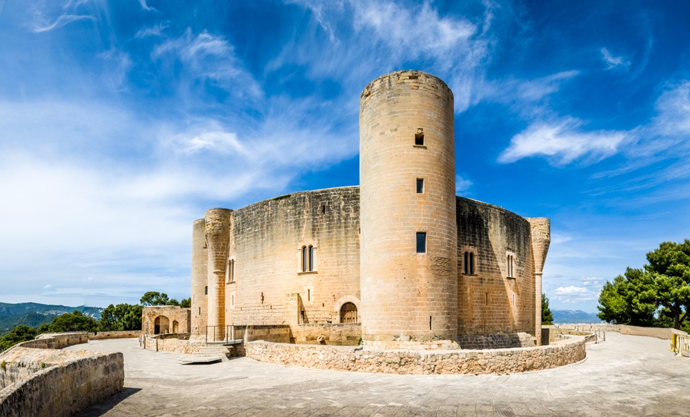 The History of Bellver Castle in Mallorca, Spain