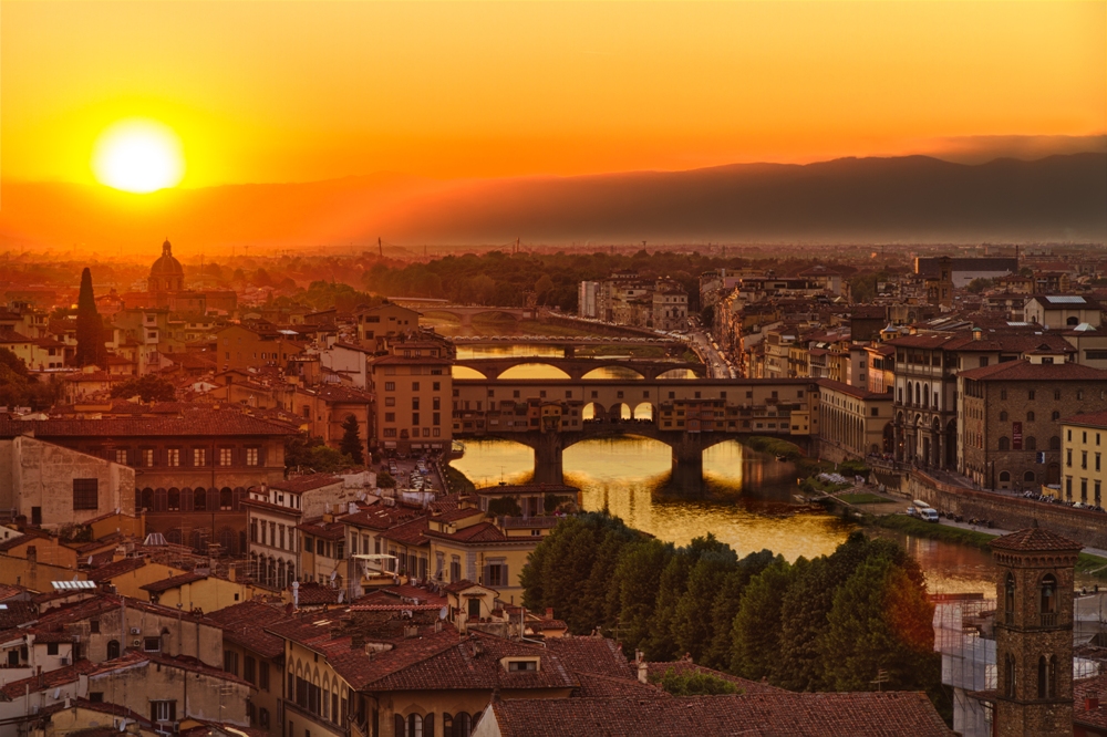The Ponte Vecchio of Florence