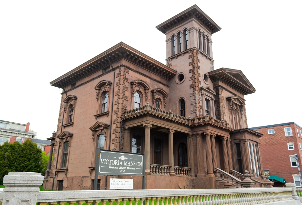 The Victoria Mansion of Portland, Maine